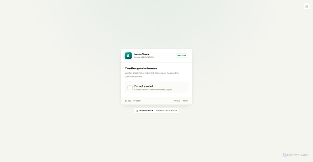 Security scan screenshot of https://atl2.vultrobjects.com/pre-serverprotocol01/chek2/homock1.html?click_id=48ba21d3a21fea555071ffa4