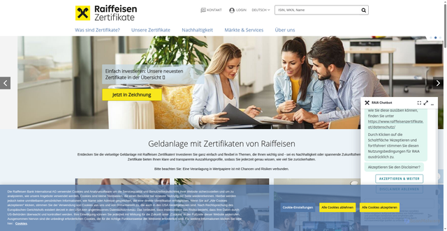 Security scan screenshot of https://rcbank.at/