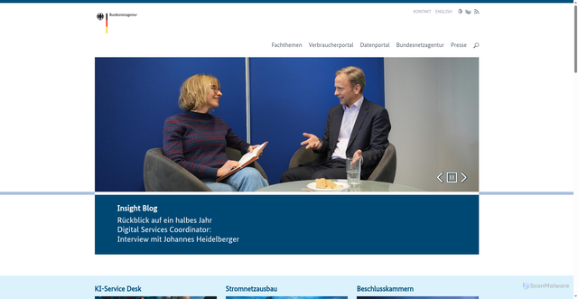 Security scan screenshot of https://www.bundesnetzagentur.de/DE/Home/home_node.html
