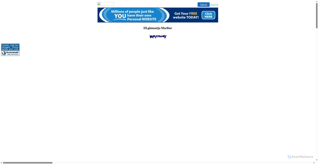 Security scan screenshot of http://ksena.20m.com/