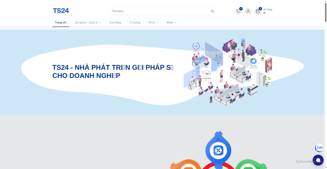 Security scan screenshot of https://www.ts24.com.vn