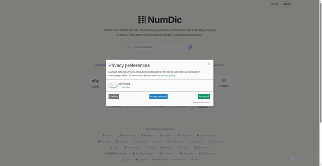 Security scan screenshot of https://numdic.com