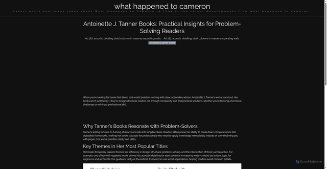 Security scan screenshot of https://lensacerdascorner-dpuv9krdmclz.edgeone.app/antoinette-j-tanner-books.html