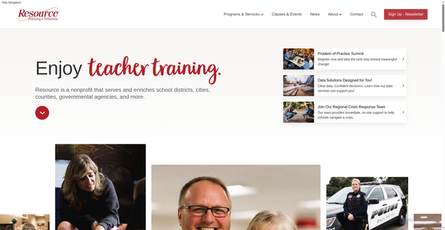 Security scan screenshot of https://www.resourcecoop-mn.gov/