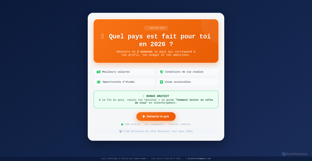 Security scan screenshot of http://oupartiren2026.pages.dev/
