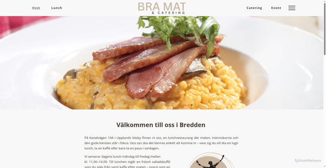 Security scan screenshot of https://bramatbredden.se