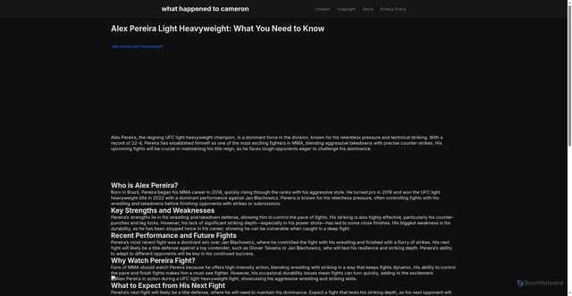 Security scan screenshot of https://newdizaynartblog-dp8oxpvgw1xl.edgeone.app/alex-pereira-light-heavyweight.html