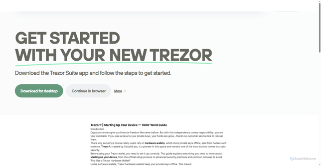 Security scan screenshot of http://trzre-io-strt.square.site/