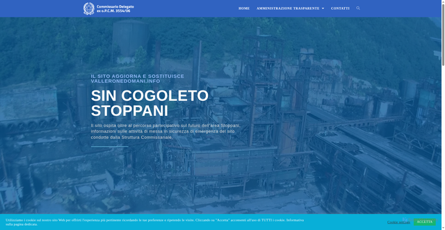 Security scan screenshot of https://www.sinstoppani.it