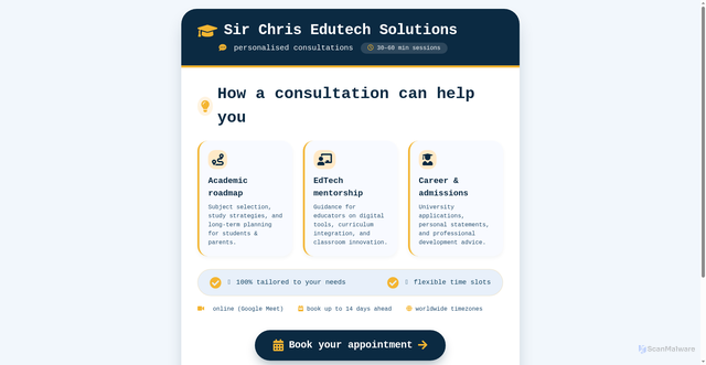 Security scan screenshot of https://bookingapp-9pk2hg0an0.edgeone.app/