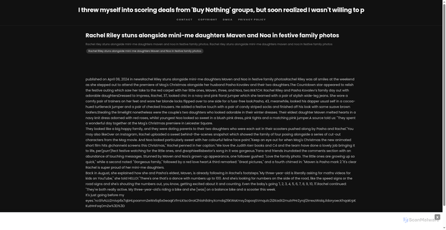 Security scan screenshot of https://dietplancityhugo-yizna5vpb1.edgeone.app/20934-rachel-riley-stuns-alongside-mini-me-daughters-maven-and-noa-in-festive-family-photos.html