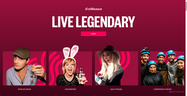 Security scan screenshot of https://chillisauce.com