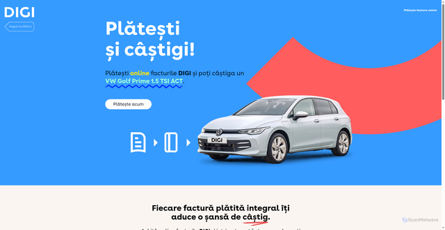 Security scan screenshot of https://rdsweb.ro