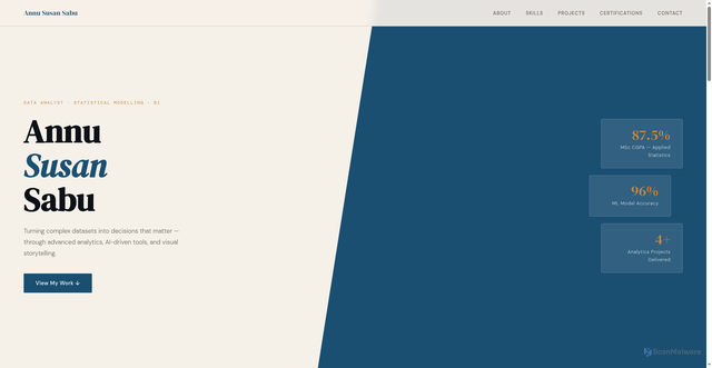 Security scan screenshot of https://annusabu-3mlw3utur3.edgeone.app/