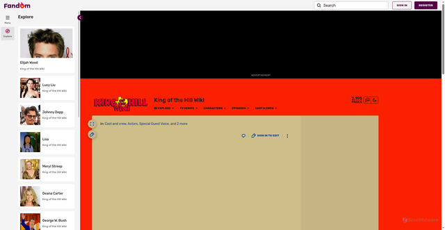 Security scan screenshot of https://kingofthehill.fandom.com/wiki/Ben_Stiller