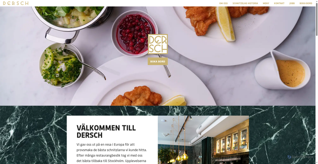 Security scan screenshot of https://dersch.se/