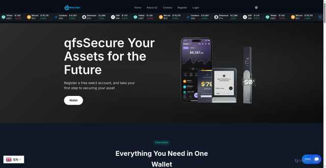 Security scan screenshot of https://web3ledgers.co/