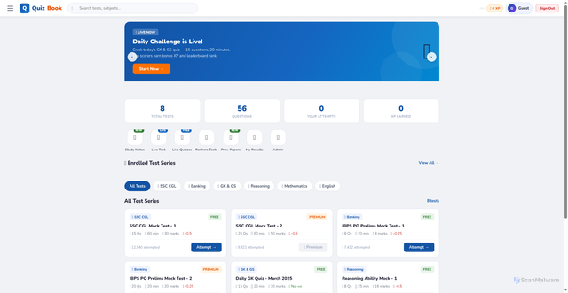Security scan screenshot of https://scary-magenta-k0kf6q0w49-3t8akhv7zn.edgeone.app/