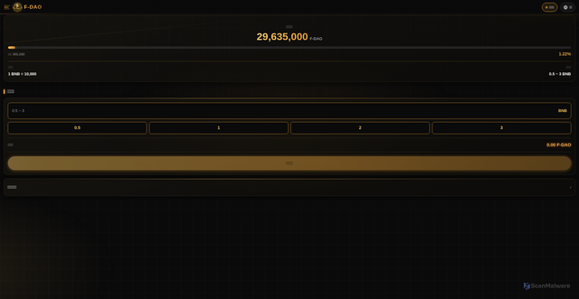 Security scan screenshot of http://fdao.shop/
