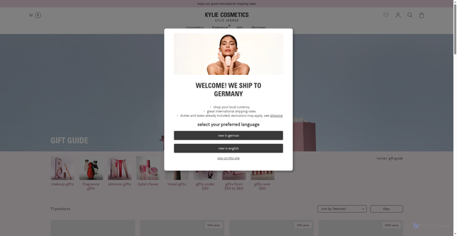 Security scan screenshot of https://6553674online.top/collections/gift-guide