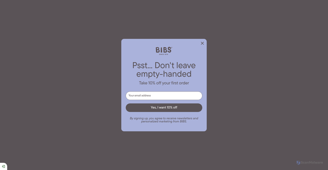 Security scan screenshot of https://bibsworld.nu