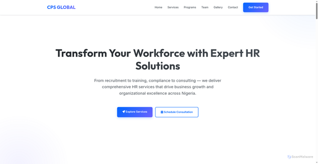Security scan screenshot of https://cpsng-k7glzvq73g.edgeone.app/