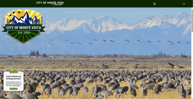 Security scan screenshot of https://montevista.gov/