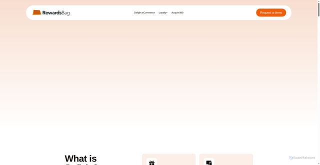 Security scan screenshot of https://delightglobal.io