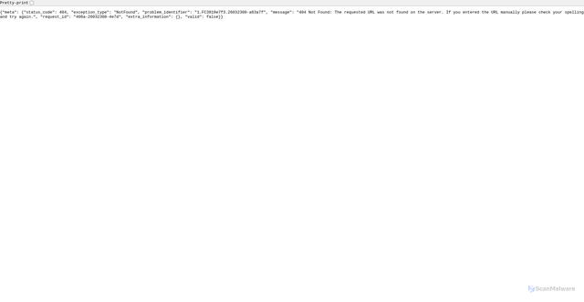 Security scan screenshot of https://globalapi.discoveryeducation.com