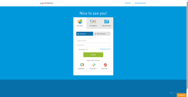 Security scan screenshot of https://cp.intermedia.net.cdn.cloudflare.net