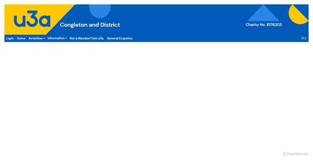 Security scan screenshot of https://format.congletonu3a.org.uk/?page=extra_page&no=welcome