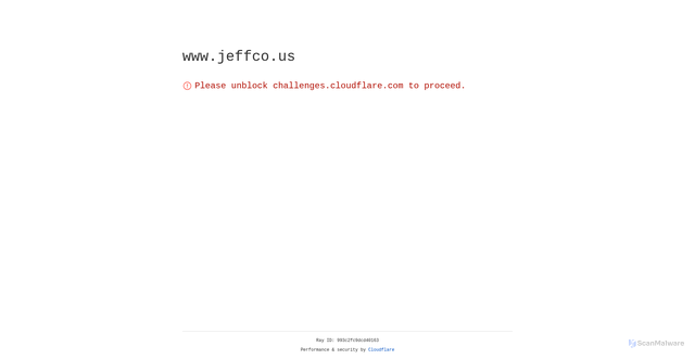 Security scan screenshot of https://www.jeffco.us/