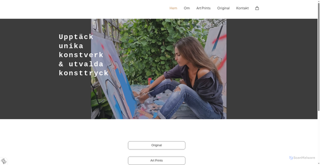 Security scan screenshot of https://jennielevina.se
