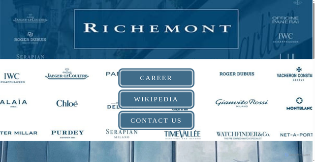 Security scan screenshot of https://richemontcareer.org/