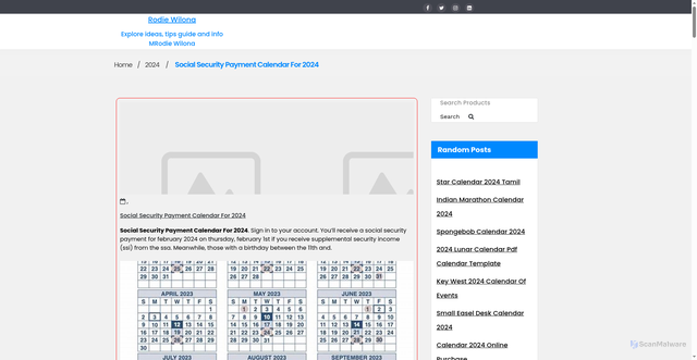 Security scan screenshot of https://anneliesewarden.pages.dev/rzcmpb-social-security-payment-calendar-for-2024-rvhbdz/
