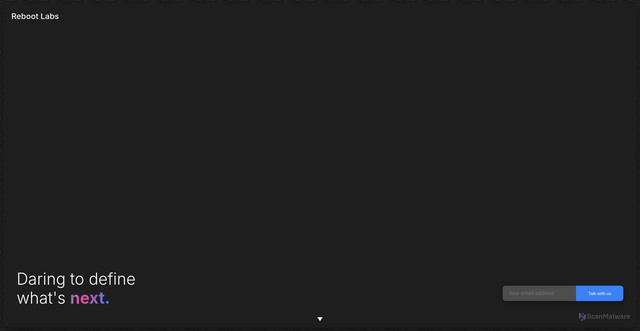 Security scan screenshot of https://rebootlabs-website.pages.dev/