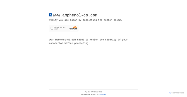 Security scan screenshot of https://static.amphenol-cs.com