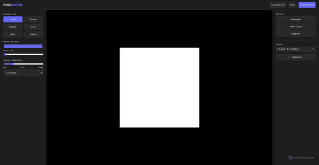 Security scan screenshot of https://pixeldraw-7lv8g95yv3.edgeone.app/