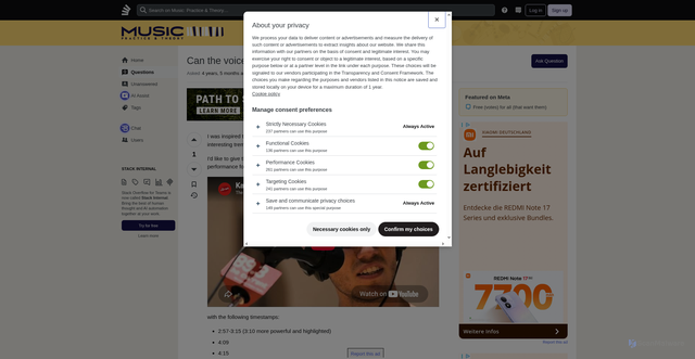Security scan screenshot of https://music.stackexchange.com/questions/122557/can-the-voice-be-trained-to-sound-tremulous-when-singing