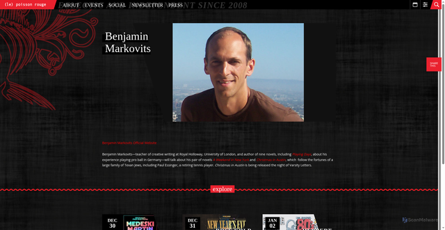 Security scan screenshot of https://lpr.com/lpr_artists/benjamin-markovits/