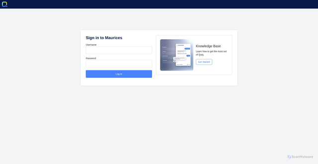 Security scan screenshot of https://maurices.quiq-api.com