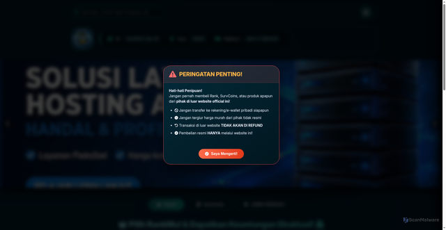 Security scan screenshot of https://store-survborn-8pfd3uo2ac.edgeone.app/