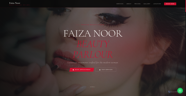 Security scan screenshot of https://faizanoor-ycauqlh7xr.edgeone.app/