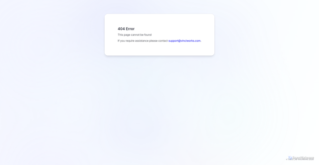 Security scan screenshot of https://portal.vinciworks.com
