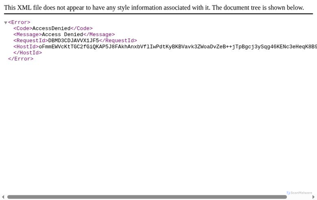 Security scan screenshot of https://cdn1.epicgames.com/