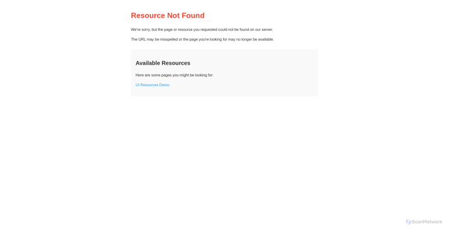 Security scan screenshot of https://ui.renaissance.com