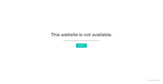 Security scan screenshot of https://websiteisblocked.com