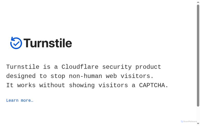 Security scan screenshot of https://challenges.cloudflare.com/