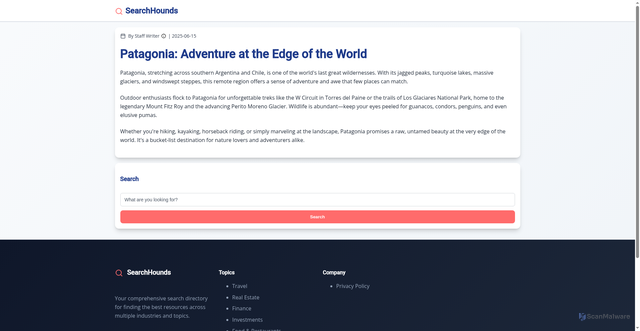 Security scan screenshot of https://www.rileygaines.org/