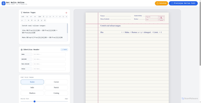 Security scan screenshot of https://written-blush-kyblrmqnso-9w1zqpr503.edgeone.app/